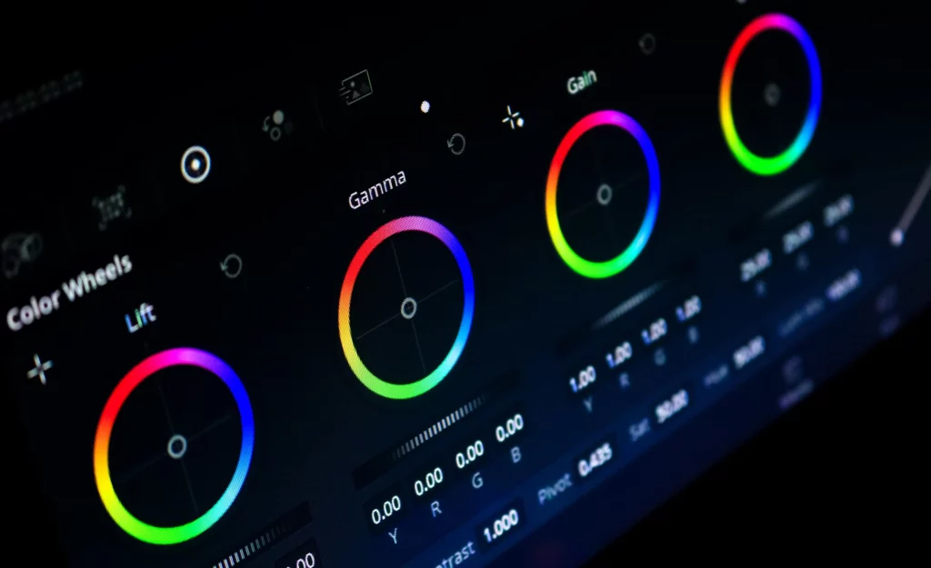 color grading